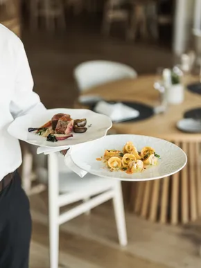 Alpine-mediterrean food at AMA Restaurant in San Vigilio