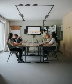 Modern Coworking Spaces in South Tyrol at AMA Stay in San Vigilio